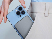 SpeedyMag 5000mAh Ultra Thin 3-in-1 Magnetic Wireless Charger for $32