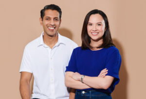 Steve Abraham and Danielle Cojuangco Abraham, co-founders of Zed