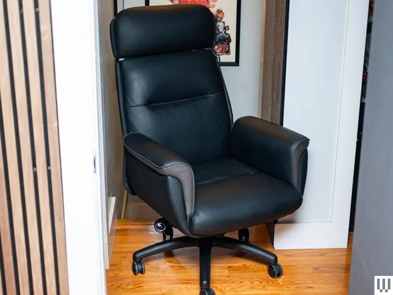 Image may contain Furniture Chair Indoors Office and Office Chair