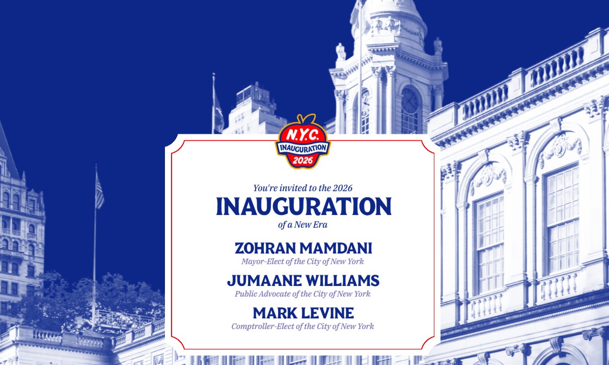 Invitation to the inauguration