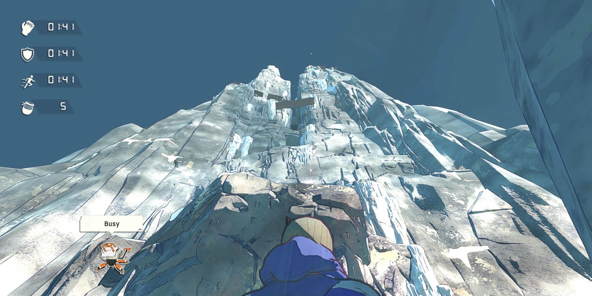 Screenshot from the game 'Cairn'