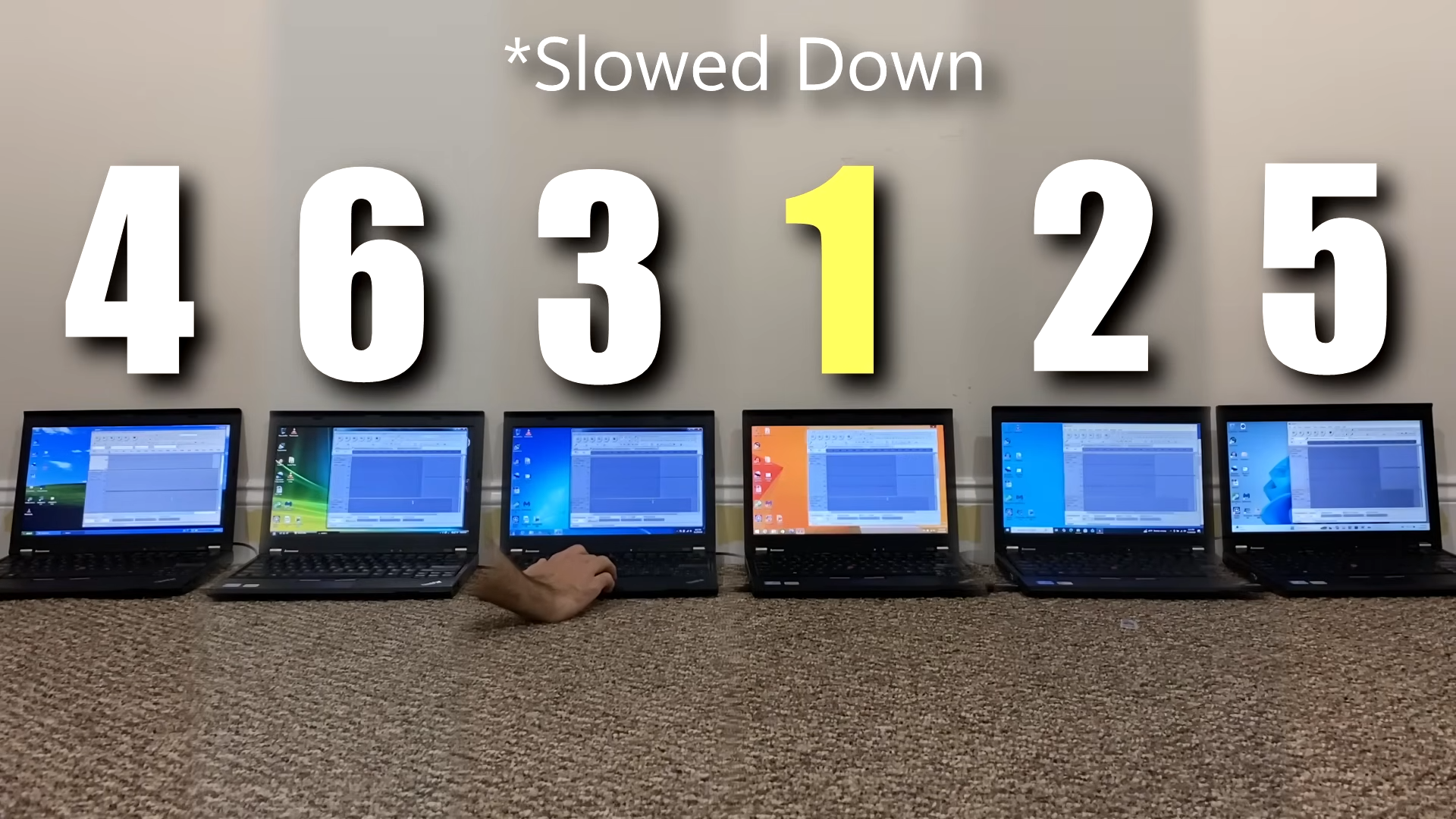Windows XP vs Vista vs 7 vs 8.1 vs 10 vs 11 | Speed Test
