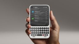 Clicks debuts its own take on the BlackBerry smartphone, plus a $79 snap-on mobile keyboard