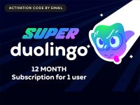Super Duolingo: 1-Year Subscription (1 User) for $29