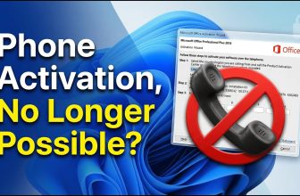 Microsoft silently kills Windows and Office phone activation and forces online activation with a Microsoft account — Windows users are now herded into an online-only portal for activation