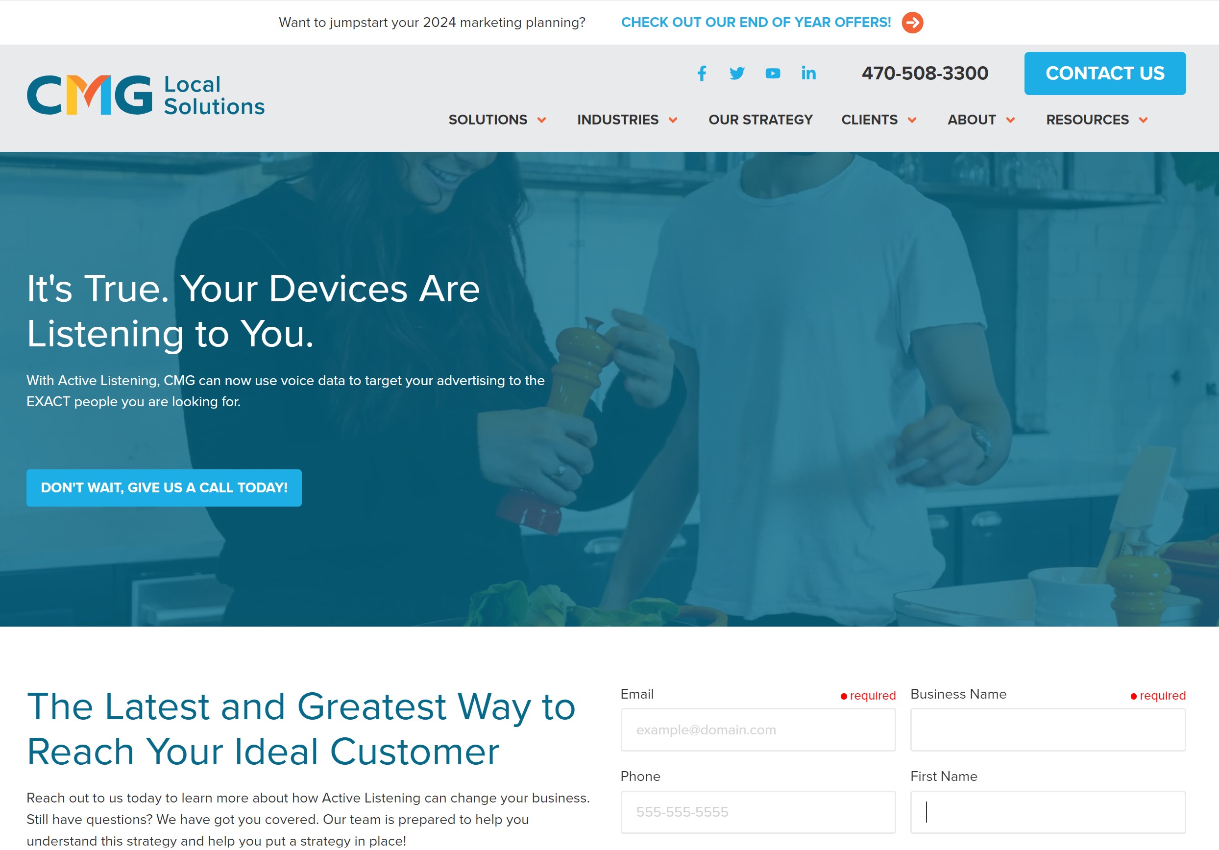 CMG Local Solutions screenshot