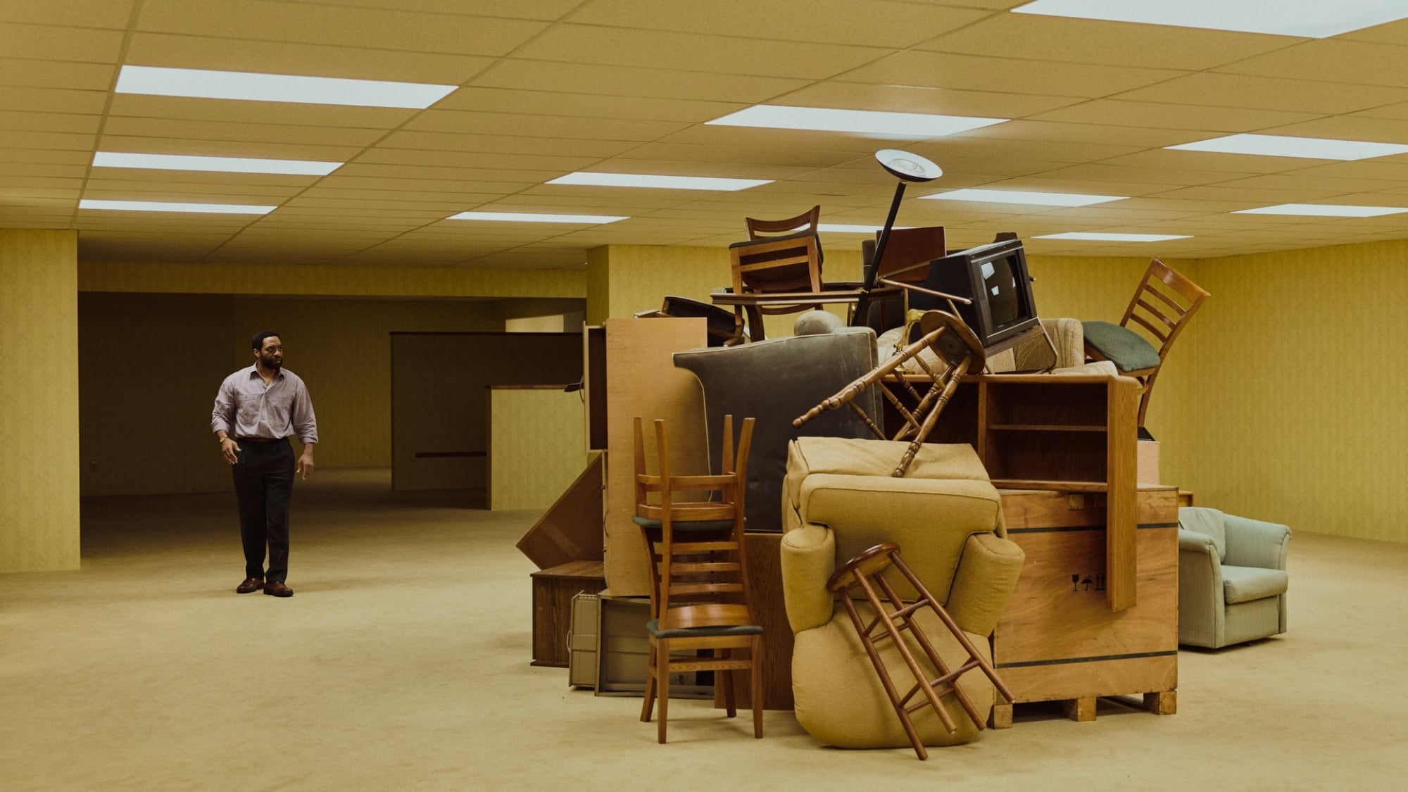 Chiwetel Ejiofor in "Backrooms."
