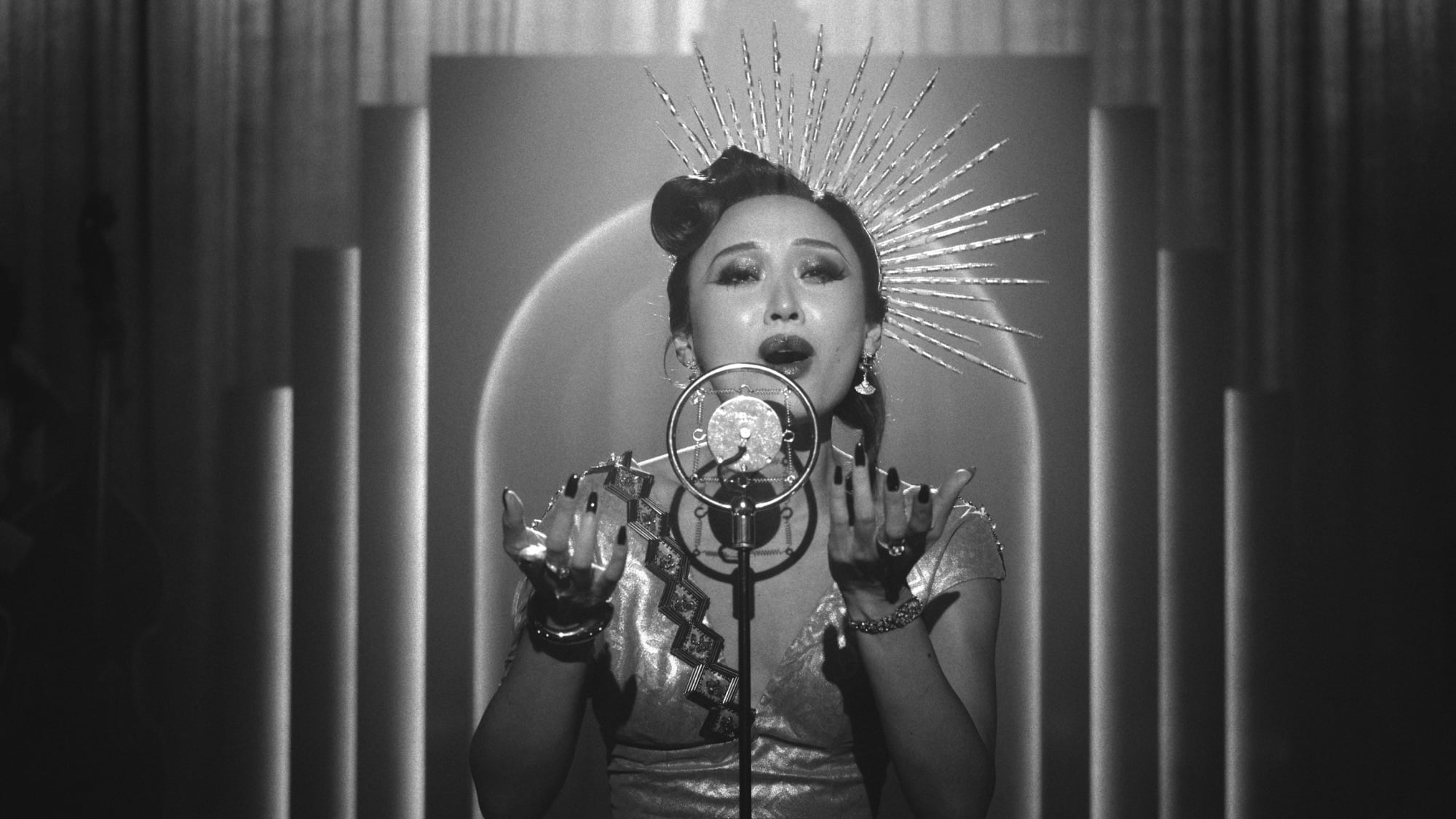 Li Jun Li in "Spider-Noir."