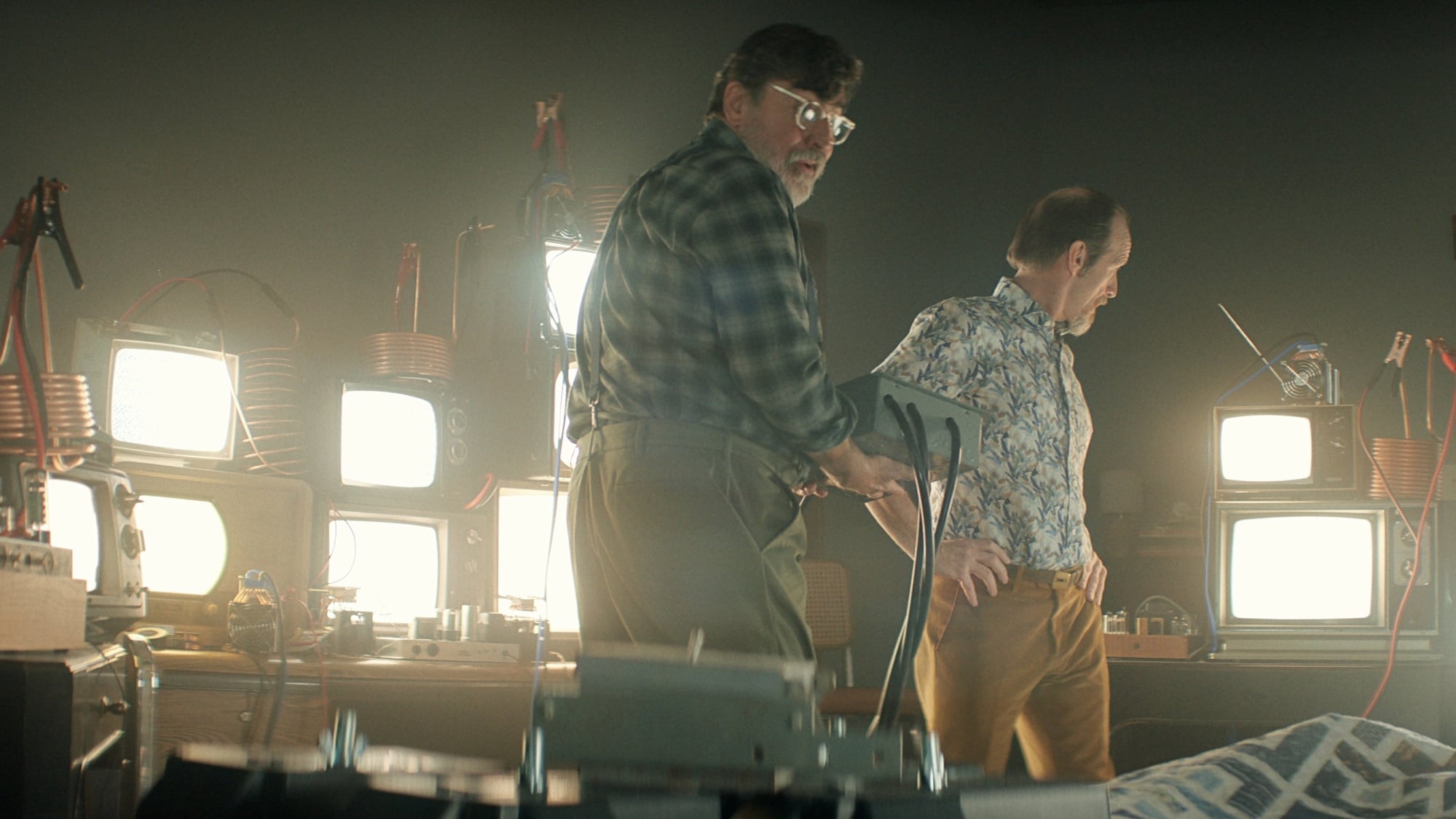 Alfred Molina and Denis O'Hare in "The Boroughs."