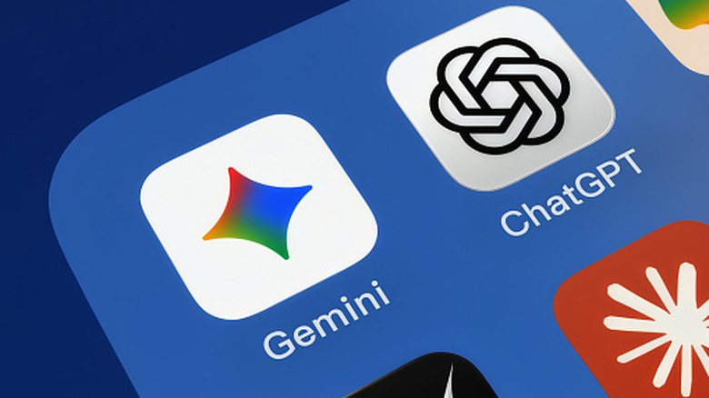 Gemini logo on a phone.