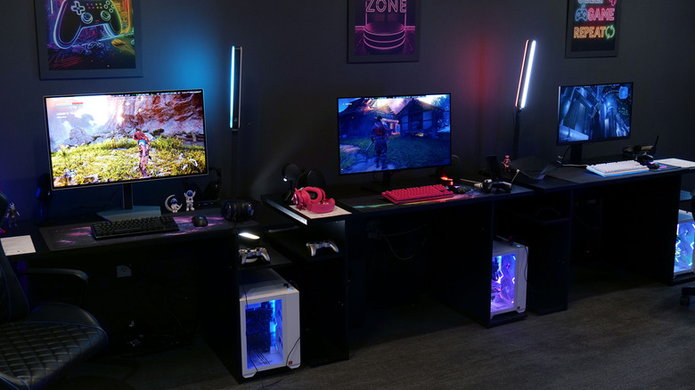 Three of Samsung's new gaming monitors for 2026.