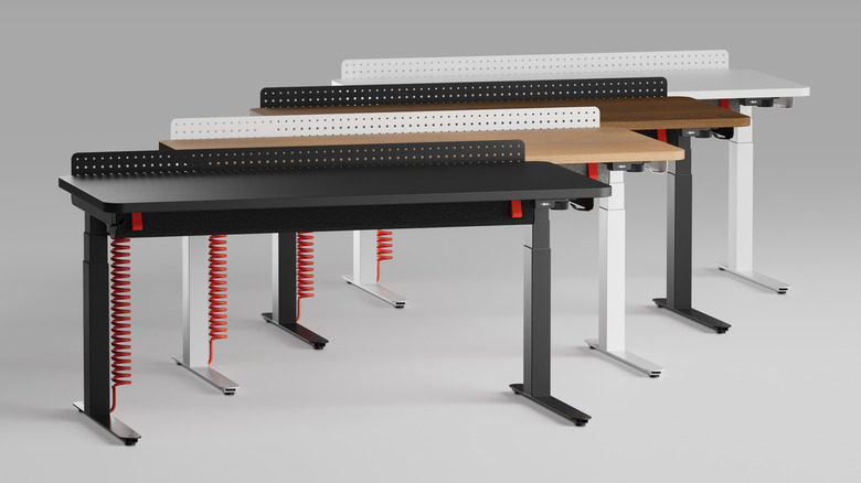 The Herman Miller Coyl modular gaming desk