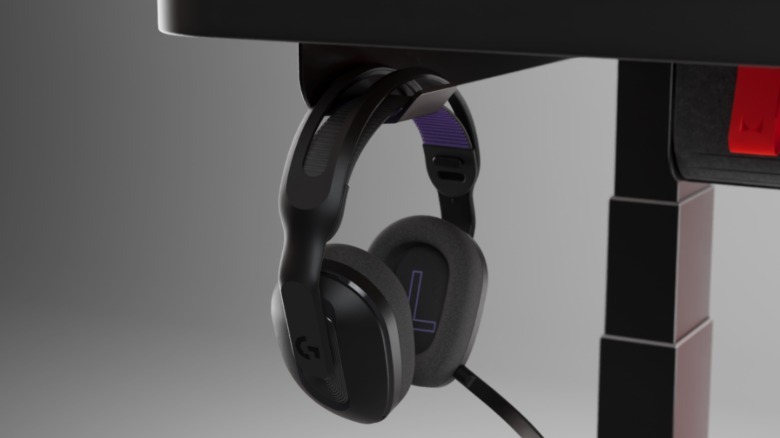 The Herman Miller Coyl also features hidden hooks for accessories like headphones.