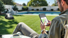 The Eufy E15 robot lawn mower is down to its best-ever price — nearly half off at Amazon
