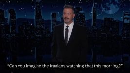 Jimmy Kimmel gleefully roasts footage of Trump talking about his $400 million ballroom