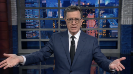 Stephen Colbert calls Trumps $1.8 billion fund an all-you-can-fraud buffet