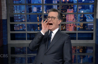 Stephen Colbert rips into the Trump phone