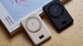 Stay charged on the go for $60 with this compact power bank and built-in stand