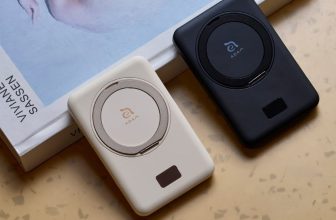 Stay charged on the go for $60 with this compact power bank and built-in stand