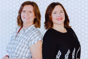Amie Konwinski and Molly Huyck, founders of AQi