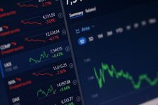 Photo cryptocurrency trading