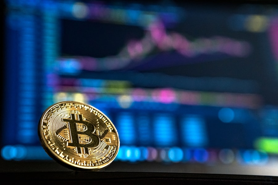 Photo cryptocurrency trading