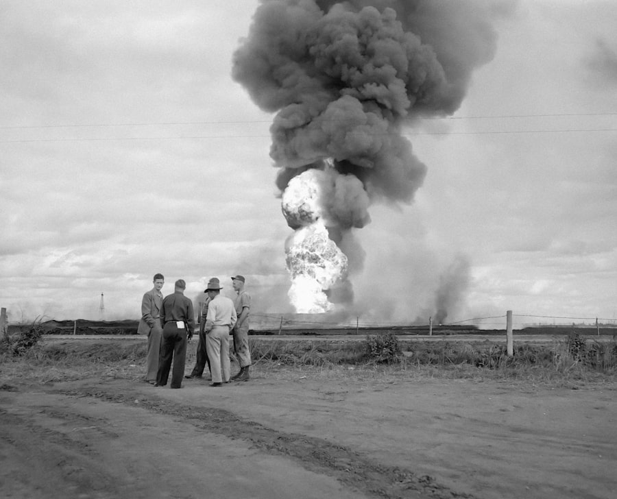 Photo blue origin explosion