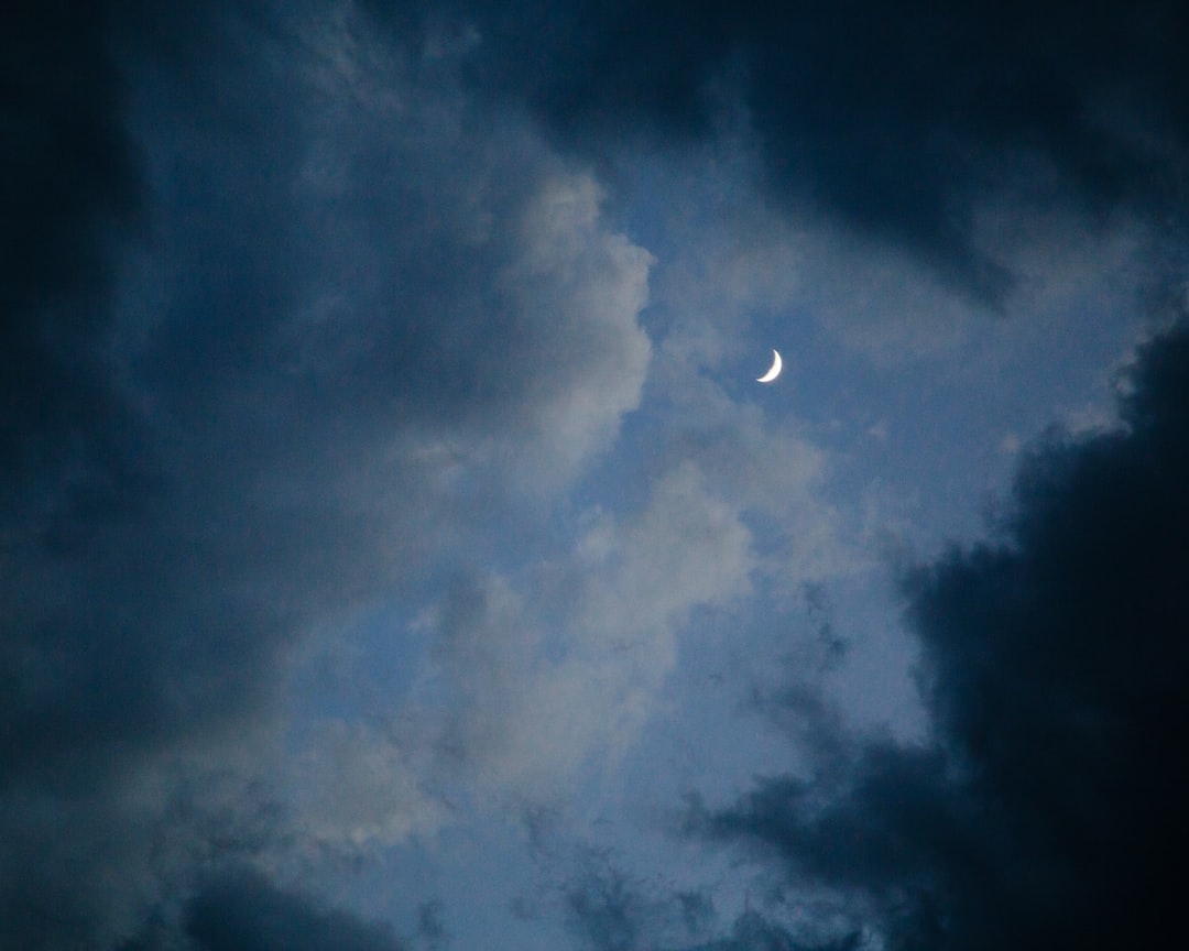 Photo blue moon