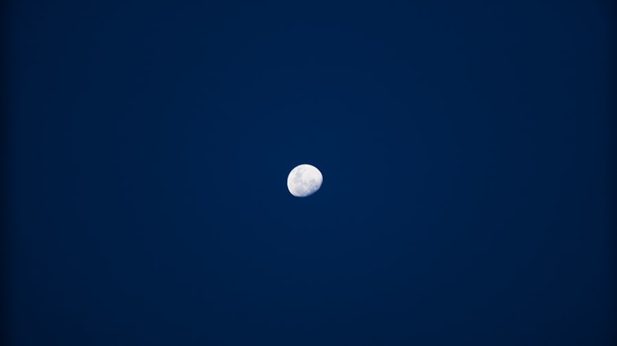 Photo blue moon