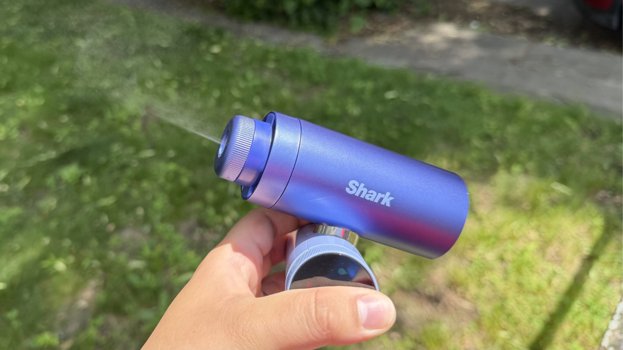 A Shark ChillPill running the misting function