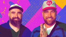 The cultural phenomenon of football players turned podcasters Jason Kelce and Travis Kelce