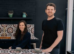 Tapestry VC partner Audrey Miller and founder Patrick Murphy. (Courtesy photo)