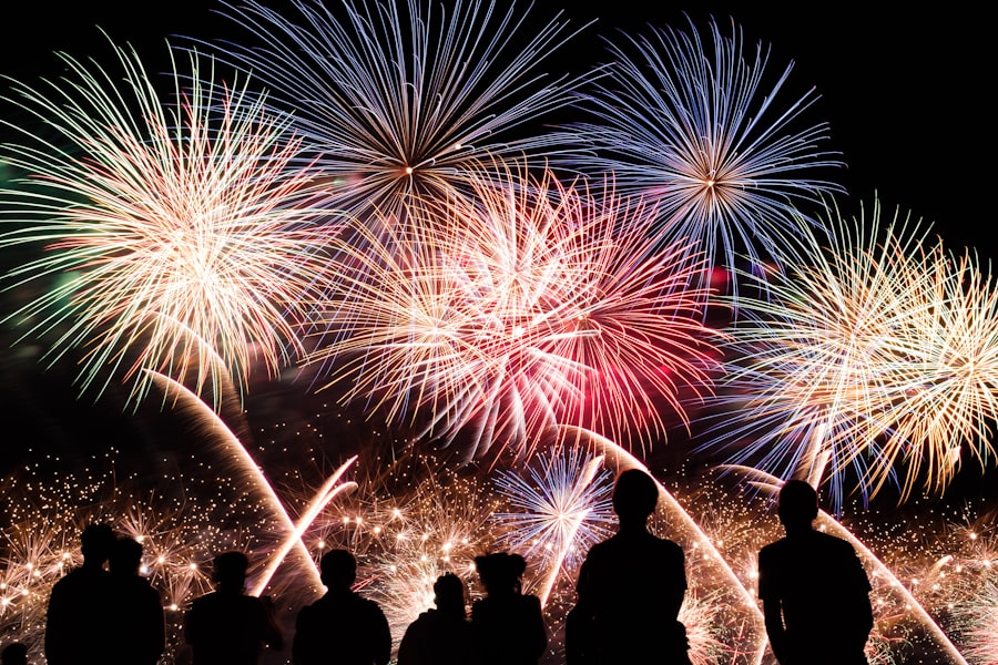 Photo fireworks
