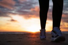 Photo walking exercise rewards