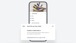 Google will now tell you if an ad was made with AI