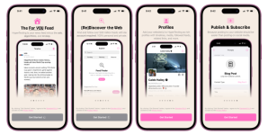 A new app, HyperTexting, turns the open web into a scrollable social media-like feed