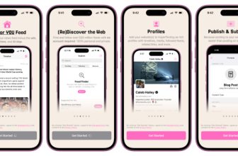 A new app, HyperTexting, turns the open web into a scrollable social media-like feed