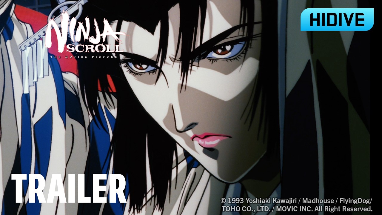 Ninja Scroll | 4k Restoration Trailer | Coming to Theaters Oct 2026 - YouTube