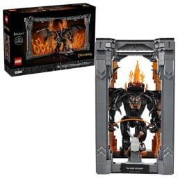 LEGO Icons The Lord of The Rings: Balrog Book Nook Kit - DIY Crafts Building Set for Adults, 18+ - Collectible Gandalf Minifigure - Gift for Fathers Day - Home or Room Decor - 10367