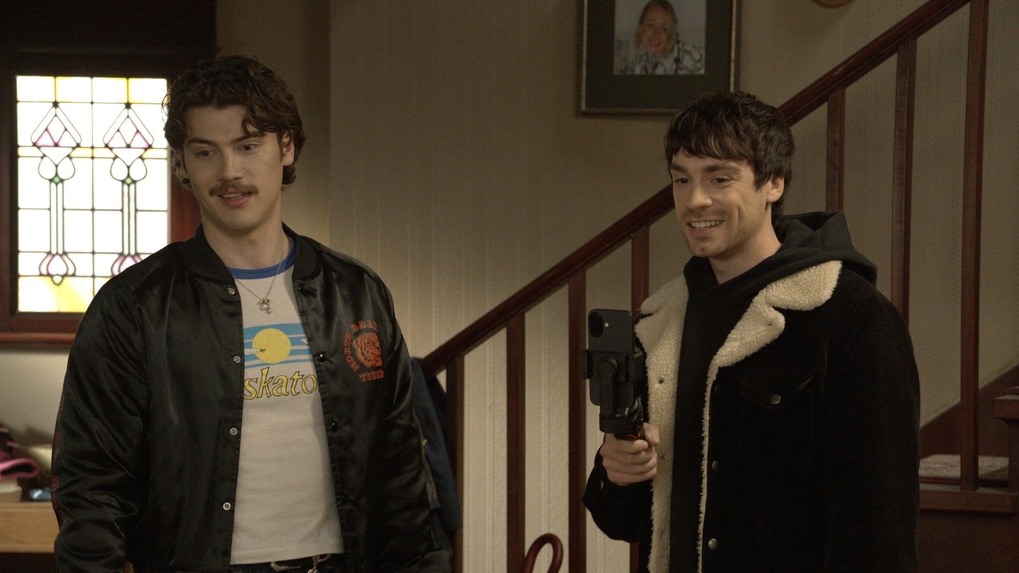 Jack Innanen and Caleb Simpson in "Adults."