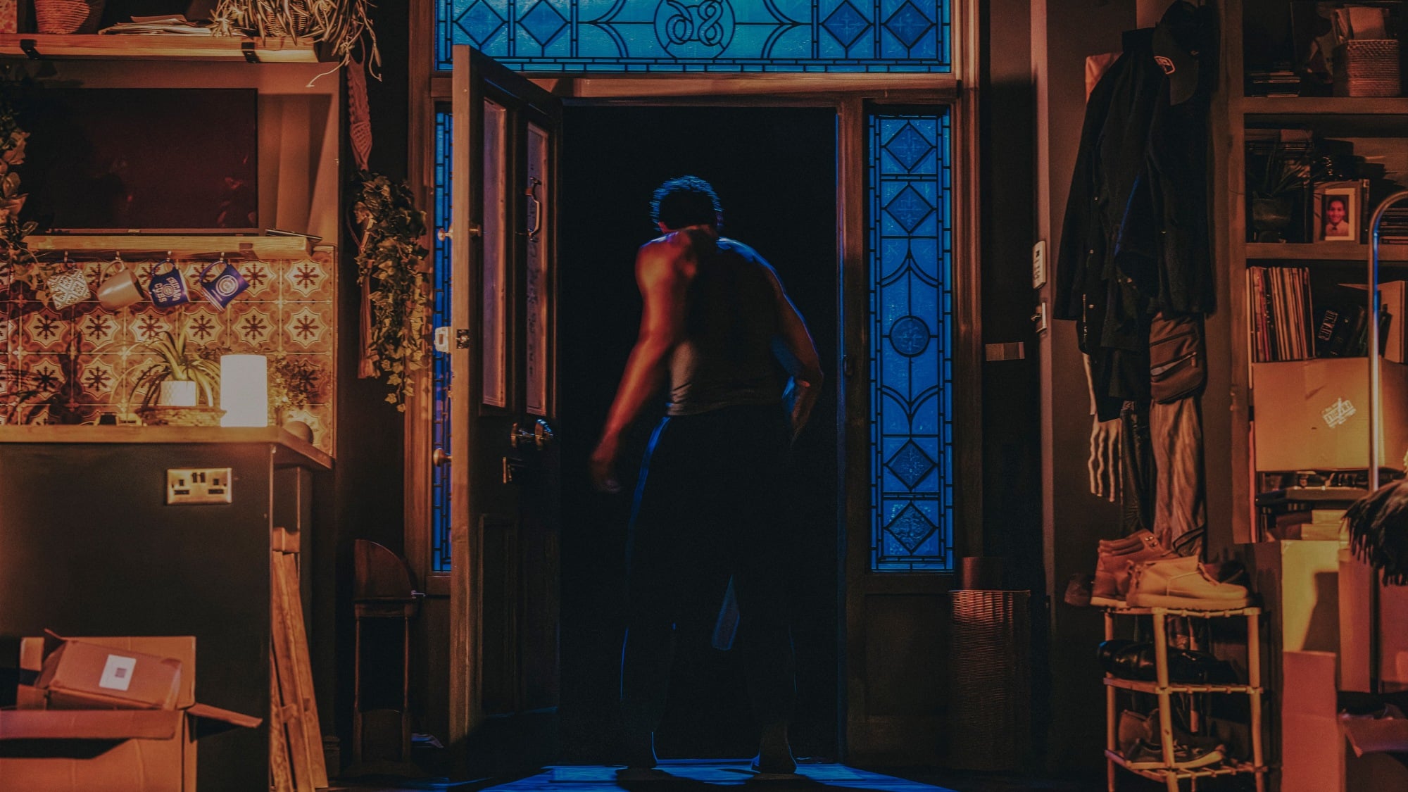 Travis A. Knight stars in "Paranormal Activity" on Broadway.