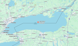 Google changes Lake Ontario to Lake America in Search, Google Maps