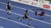 World humanoid robot games show runners breaking records, bursting into flames