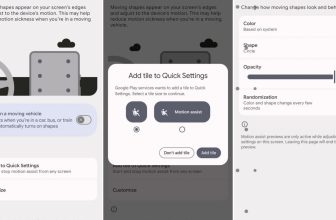 Google's anti-nausea Motion Assist dots finally rolling out on Android