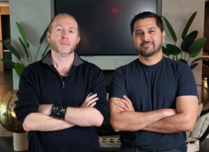 Scott Arnold and Sajid Shariff, co-founders of Dextr AI.