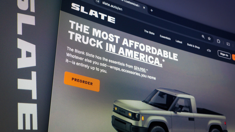 A look at the Slate website's homepage.