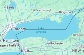 Google Maps renames "Lake Ontario" to "Lake America" even faster than US government