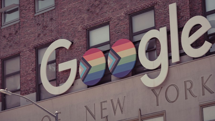 Photo Google stock chart
