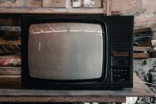 Photo television set