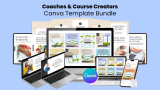 Coaches & Course Creators Canva Template Bundle: The Ultimate Solution for Stunning Course Graphics